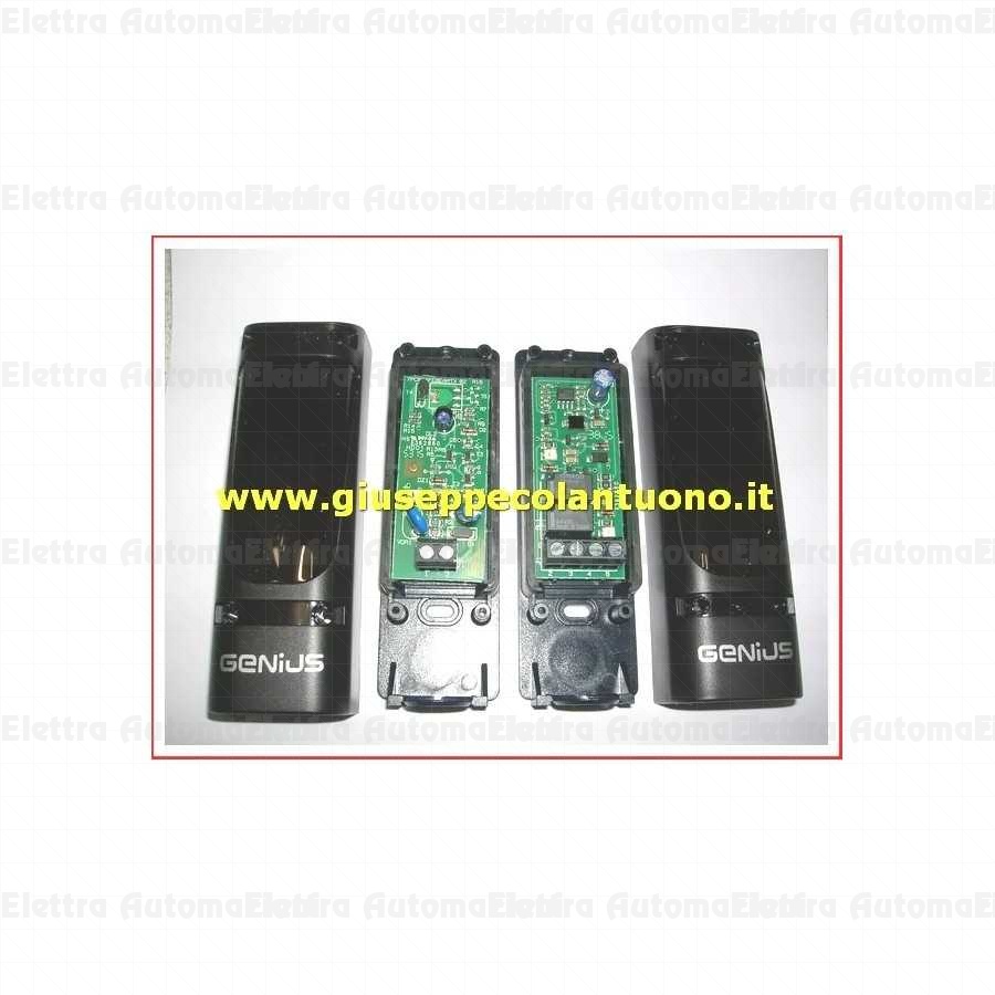 (NUOVE) Fotocellule da esterno GENIUS Vega 6100147 safebeam minibeam FAAC 4 fili